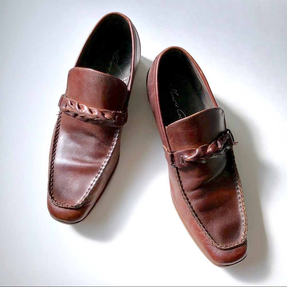 Brown Leather Loafers
